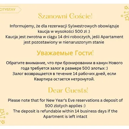 Apartment Citystay Przedzalniana Z Klimatyzacja *